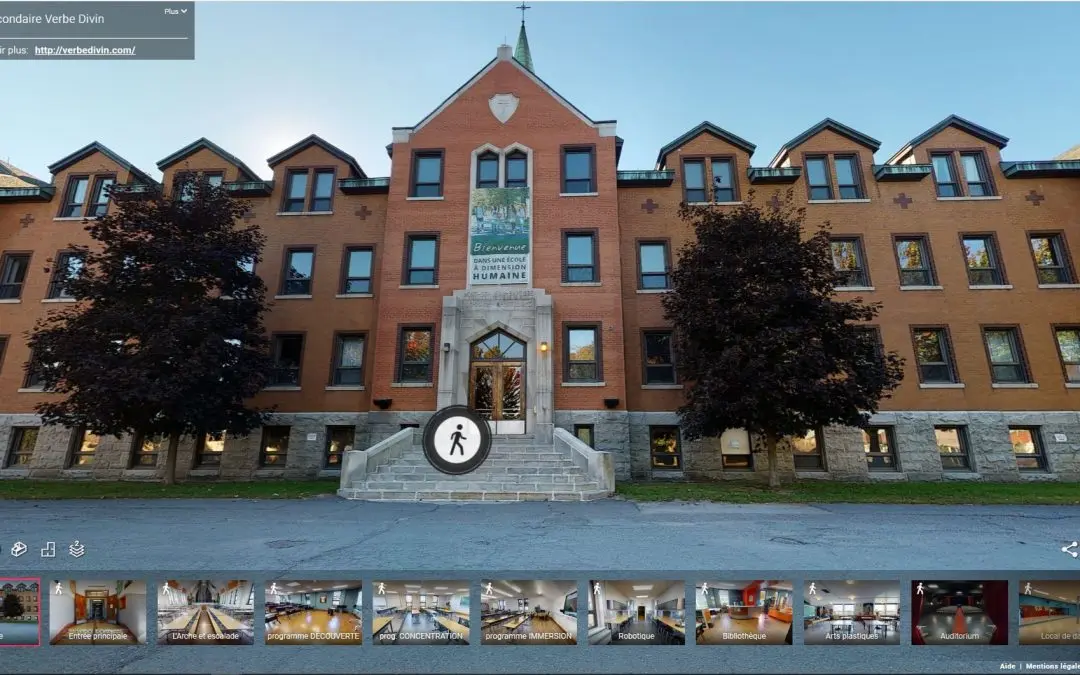 Visite virtuelle d’une école